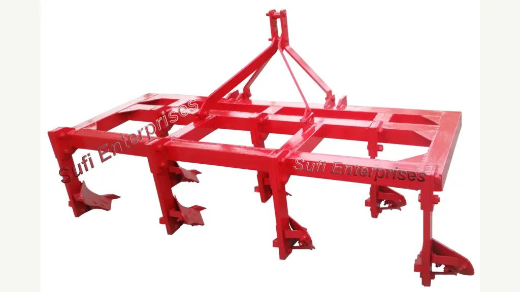 Tine cultivator implement prepared for tractor buyers